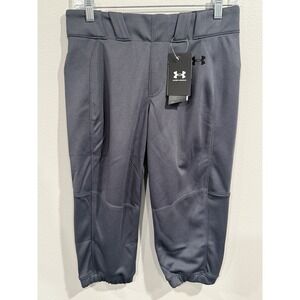 Under Armour Women's Vanish Fastpitch Softball Pants Grey/Black S